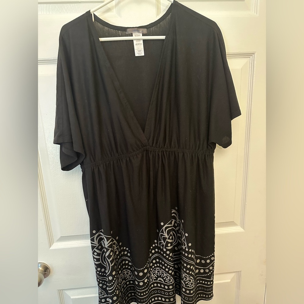 Swimsuits For All Classic Black Cover-Up